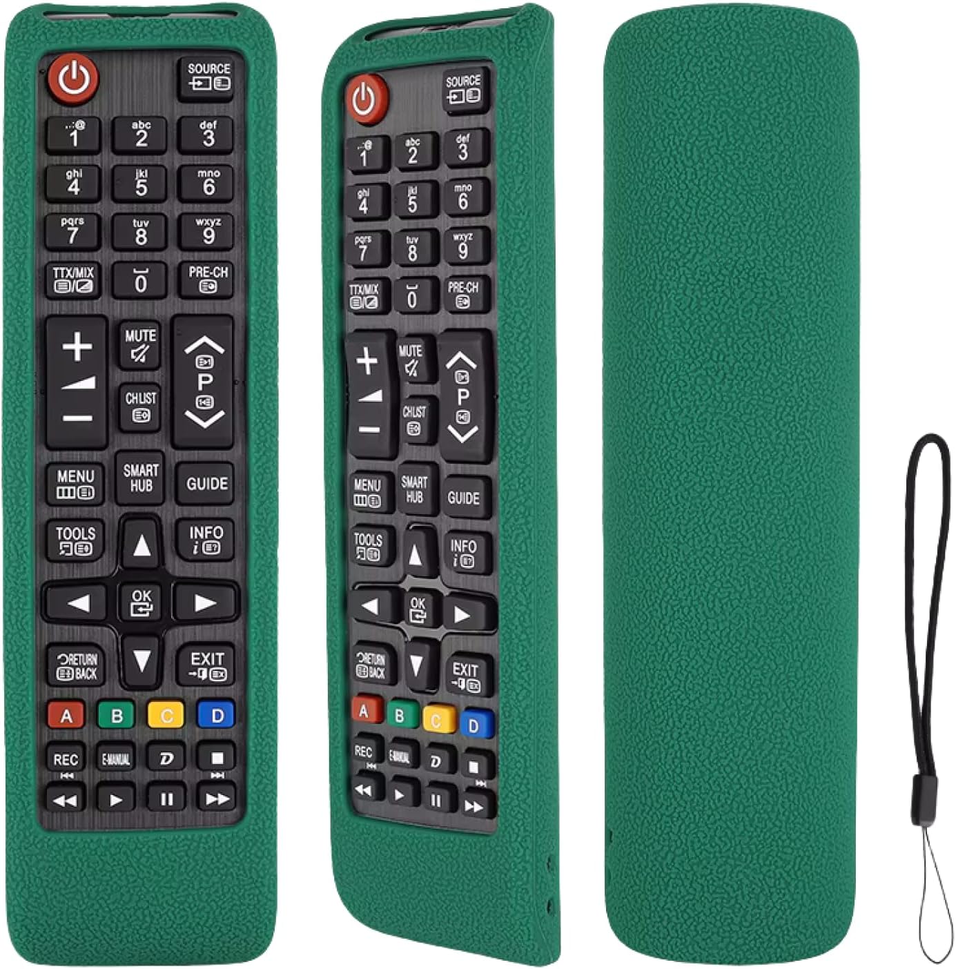 Detalle de Protective Silicone Remote Cover for Samsung TV Remotes AA59-00741A / AA59-00786A / BN59-01175N