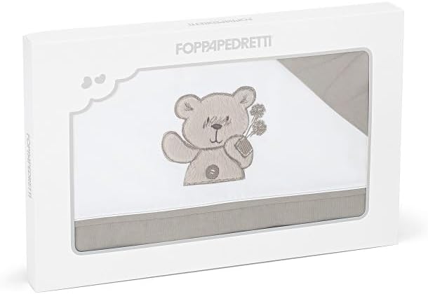 Thumbnail 3 de Foppapedretti Completo Lenzuolino Dolcecuore, 100% cotone: set lettino 120x80/120x65/60x40 in bianco