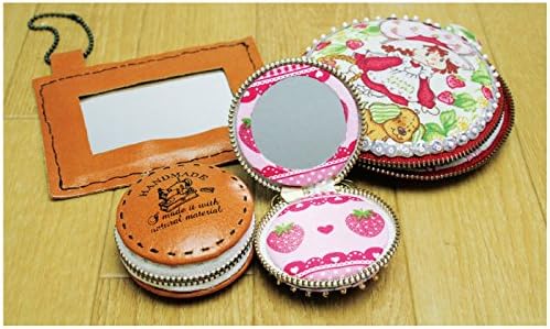 Thumbnail 1 de 日本紐釦貿易(Nippon Chuko) KN80 丸型ミラー 8×8cm 5枚入り 手芸・アクセサリー用