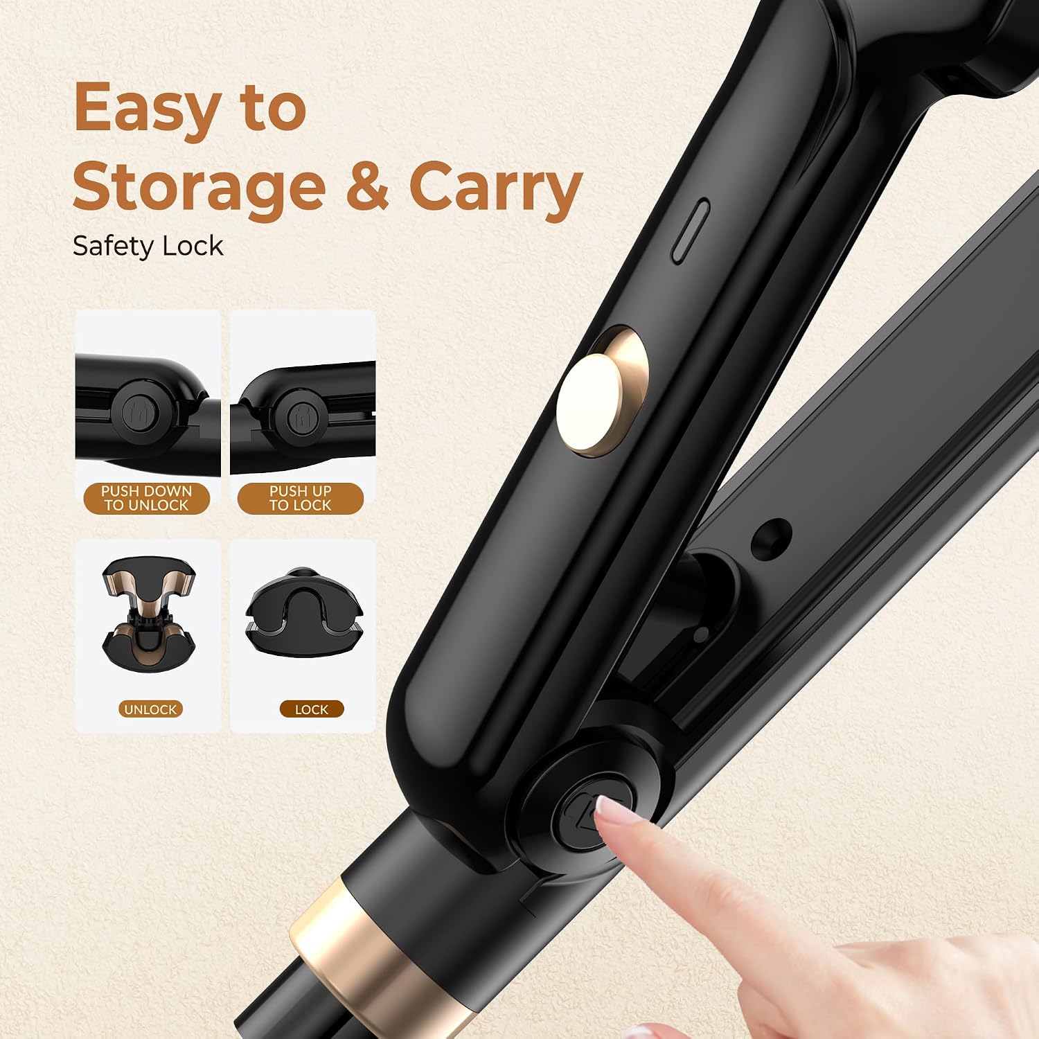 Thumbnail 5 de UKLISS Hair Waver Mini Wave Curling Iron – Pro Lightweight 3 Barrels