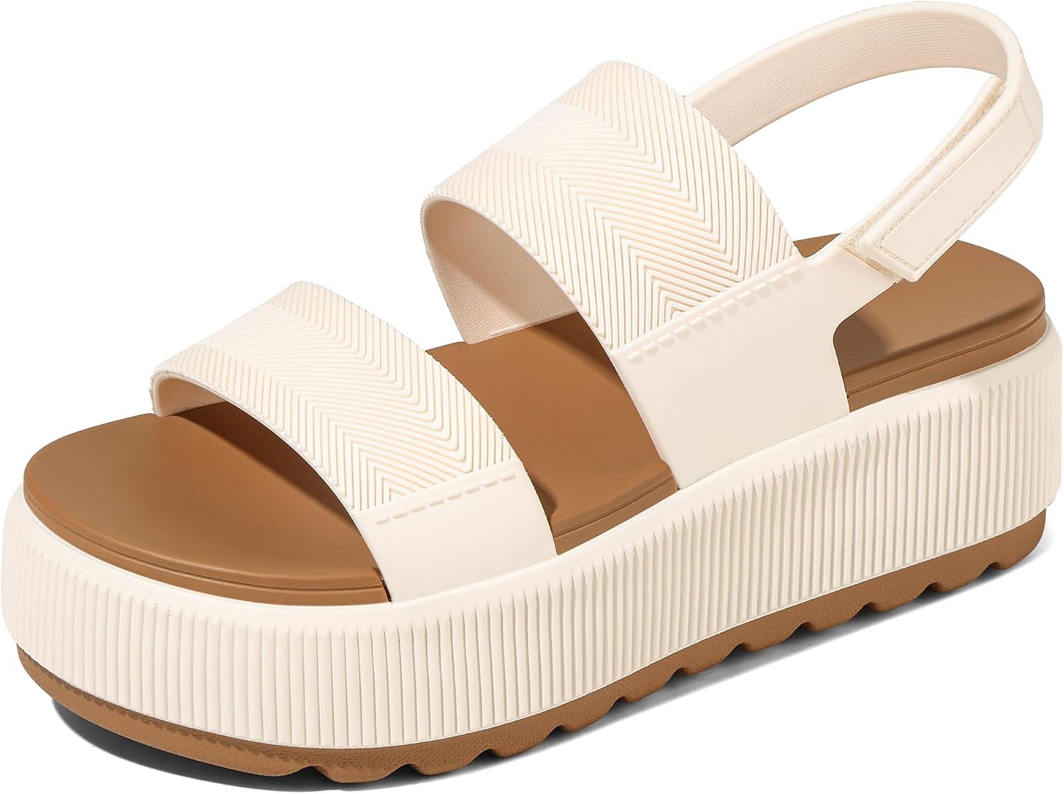 Detalle de Lovee Cosee Platform Water Sandals for Women: Comfortable, Stylish, and Ready for Summer