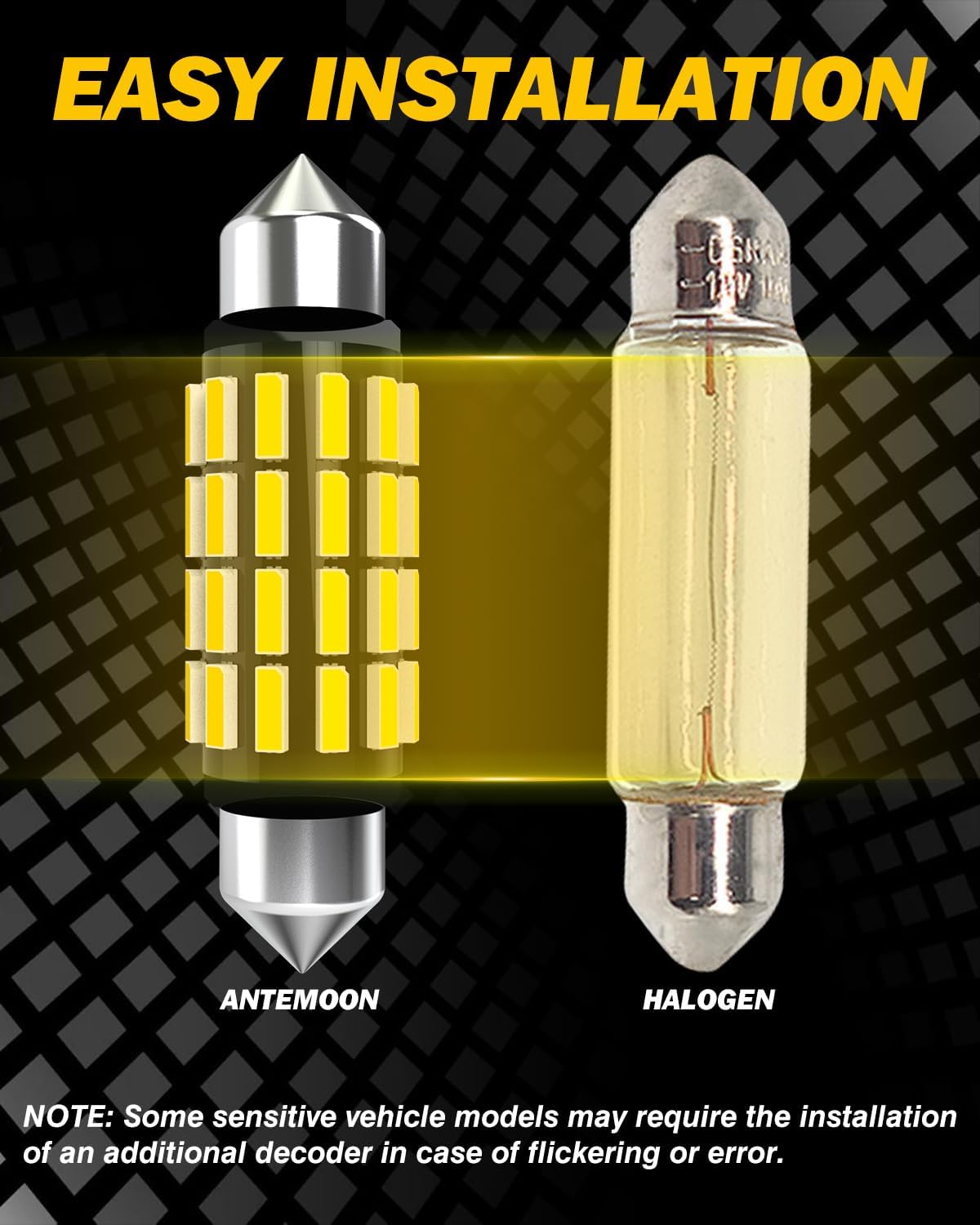 Detalle 2 de ANTEMOON 41mm Festoon C5W 6500K LED