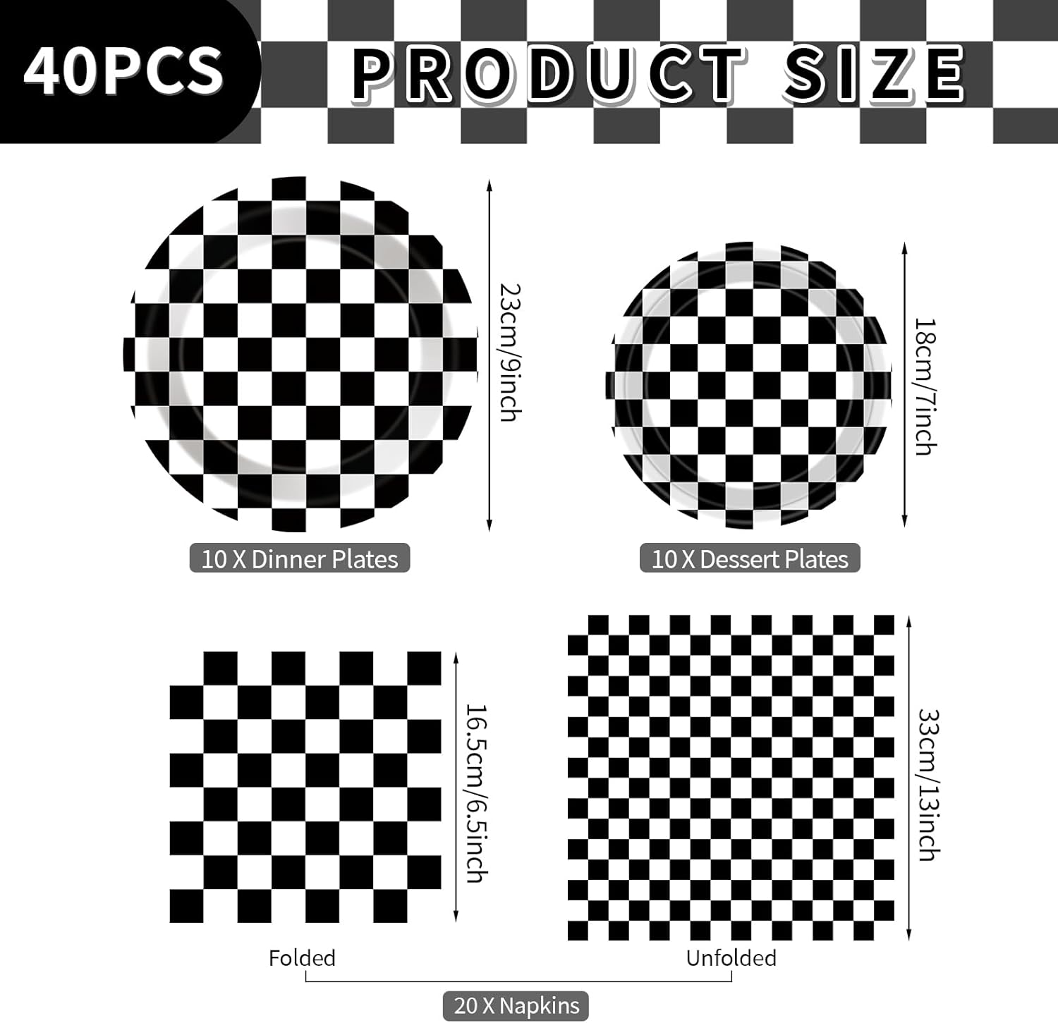 Thumbnail 2 de Race Car Party Plates Napkins Set
