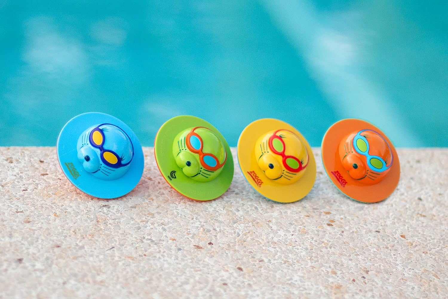 Thumbnail 1 de Zoggs Seal Flips Pool Toys — 4 Floating Toys for Confidence in Water (3 Months+)