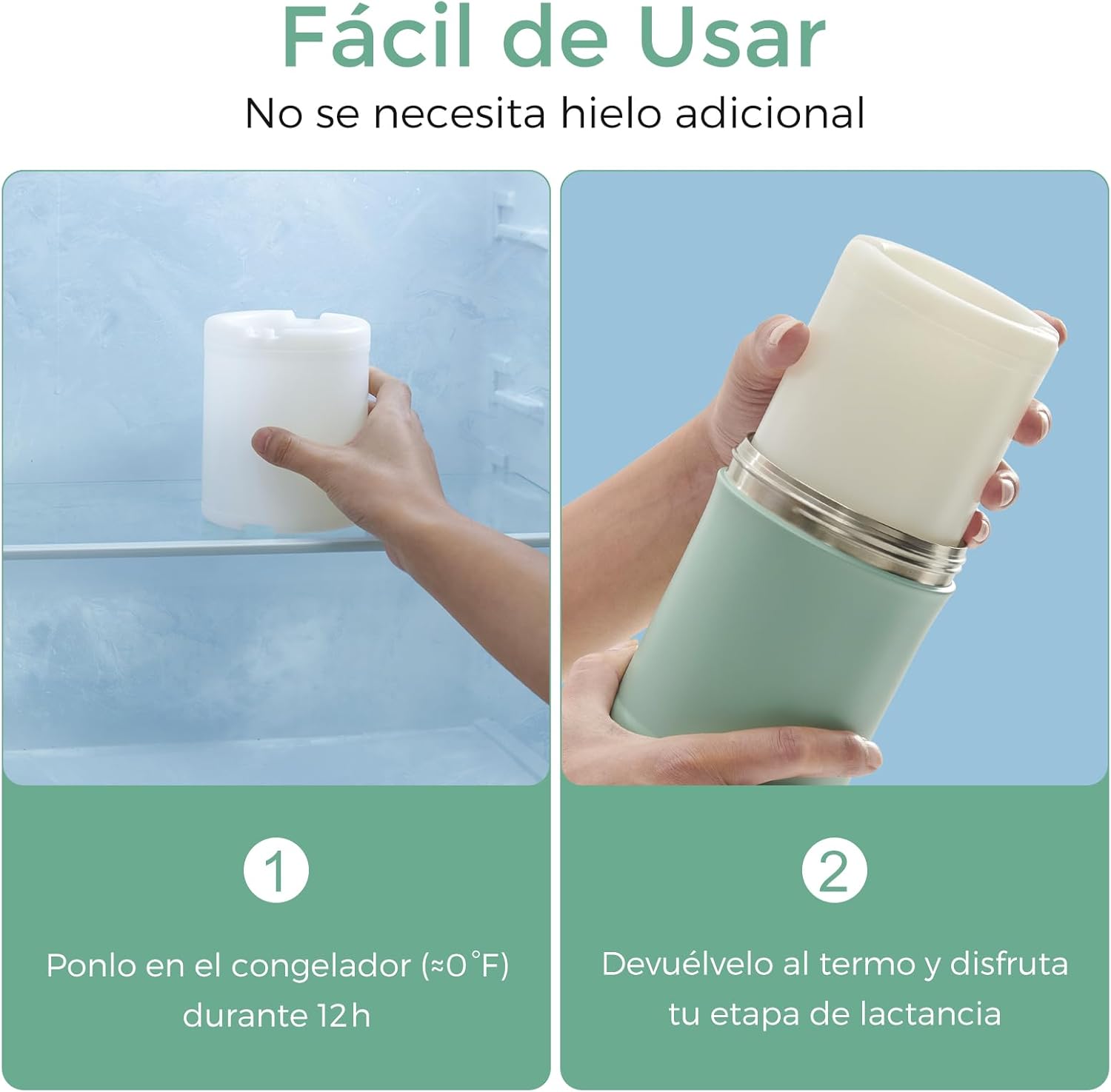Thumbnail 4 de Momcozy Enfriador de leche materna portátil 628 ml