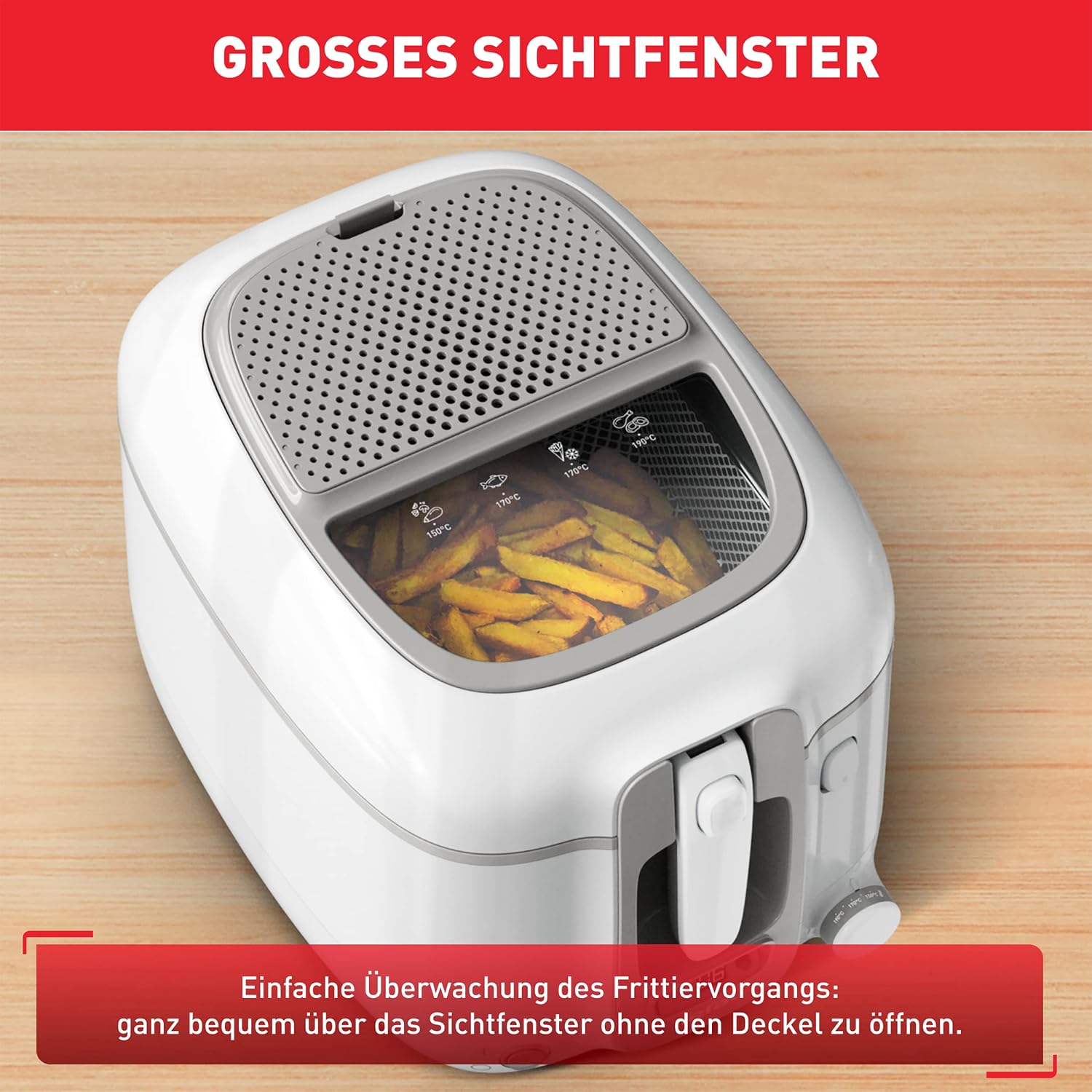 Thumbnail 6 de Tefal FR3141 Fritteuse mit Timer 1,2 kg