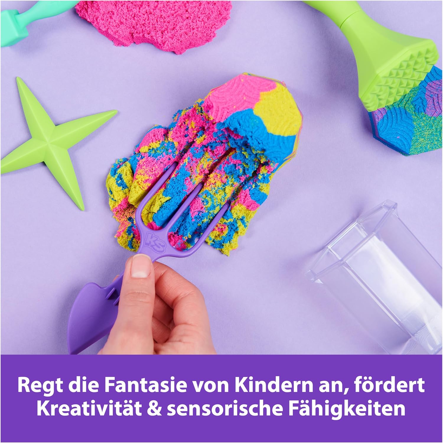 Thumbnail 3 de Kinetic Sand Squish N' Create Set 382 g