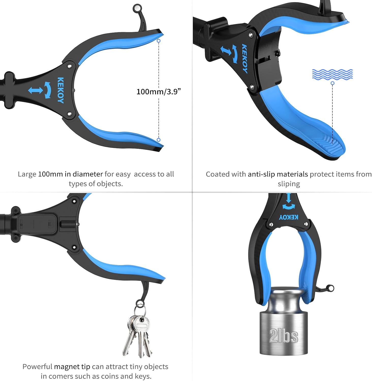 Thumbnail 2 de Kekoy grabber reach tool 32 inch