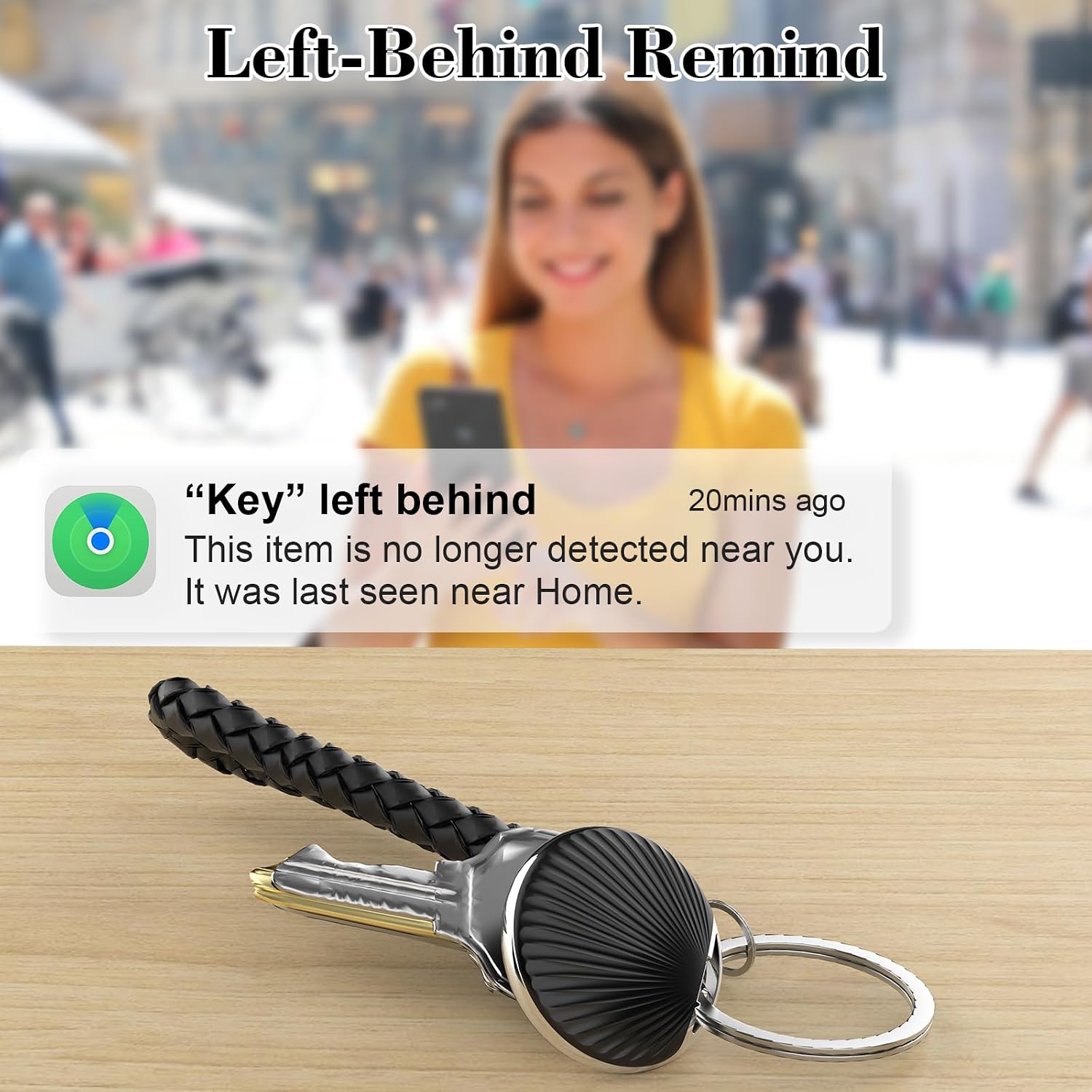Thumbnail 4 de Air Tracker Tags 4-Pack Bluetooth Tracker for Apple Find My