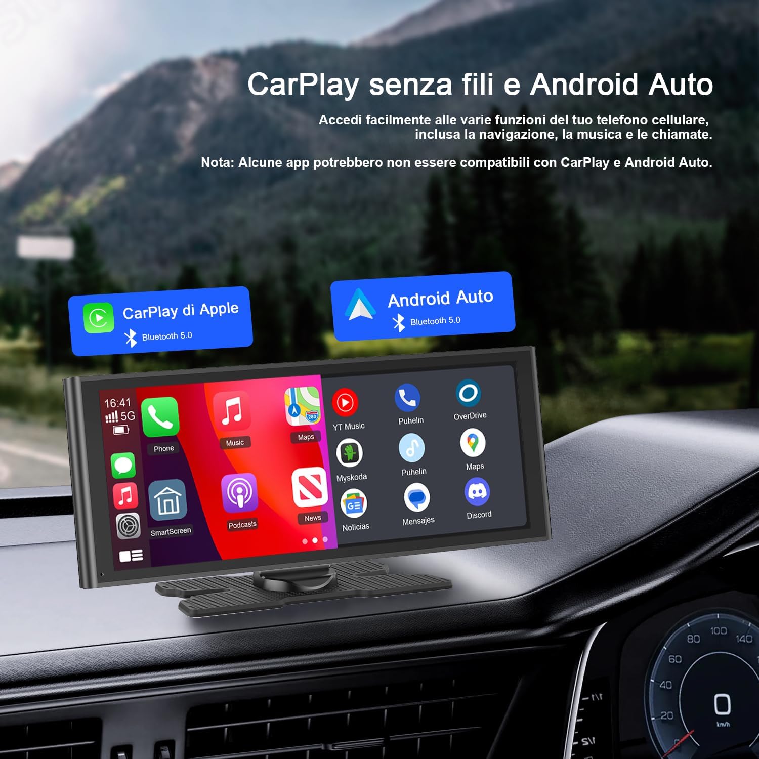 Detalle 2 de Avylet Carplay Wireless 9,26" per auto
