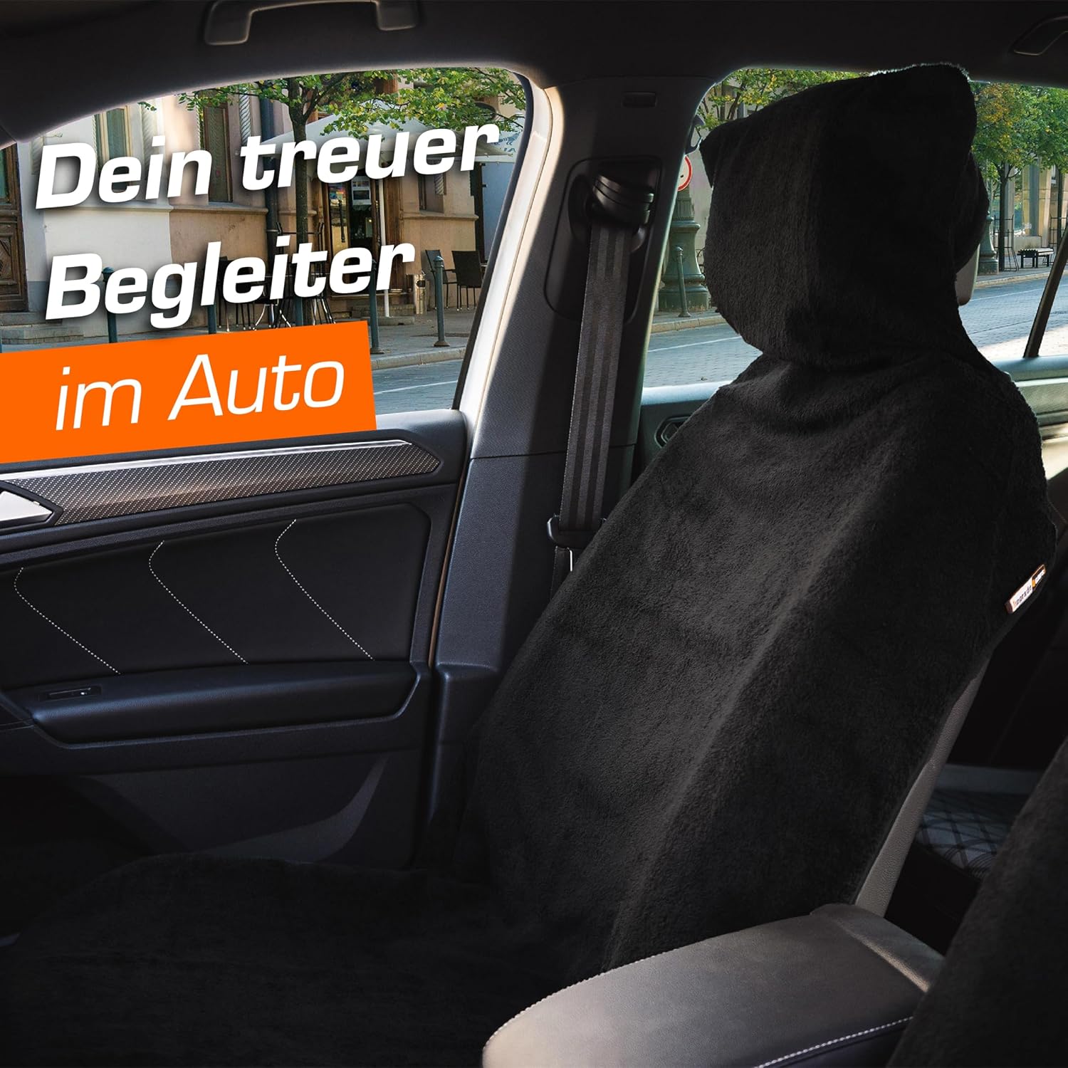 Thumbnail 3 de Upgrade4cars Frottee Autositzschoner Vordersitz