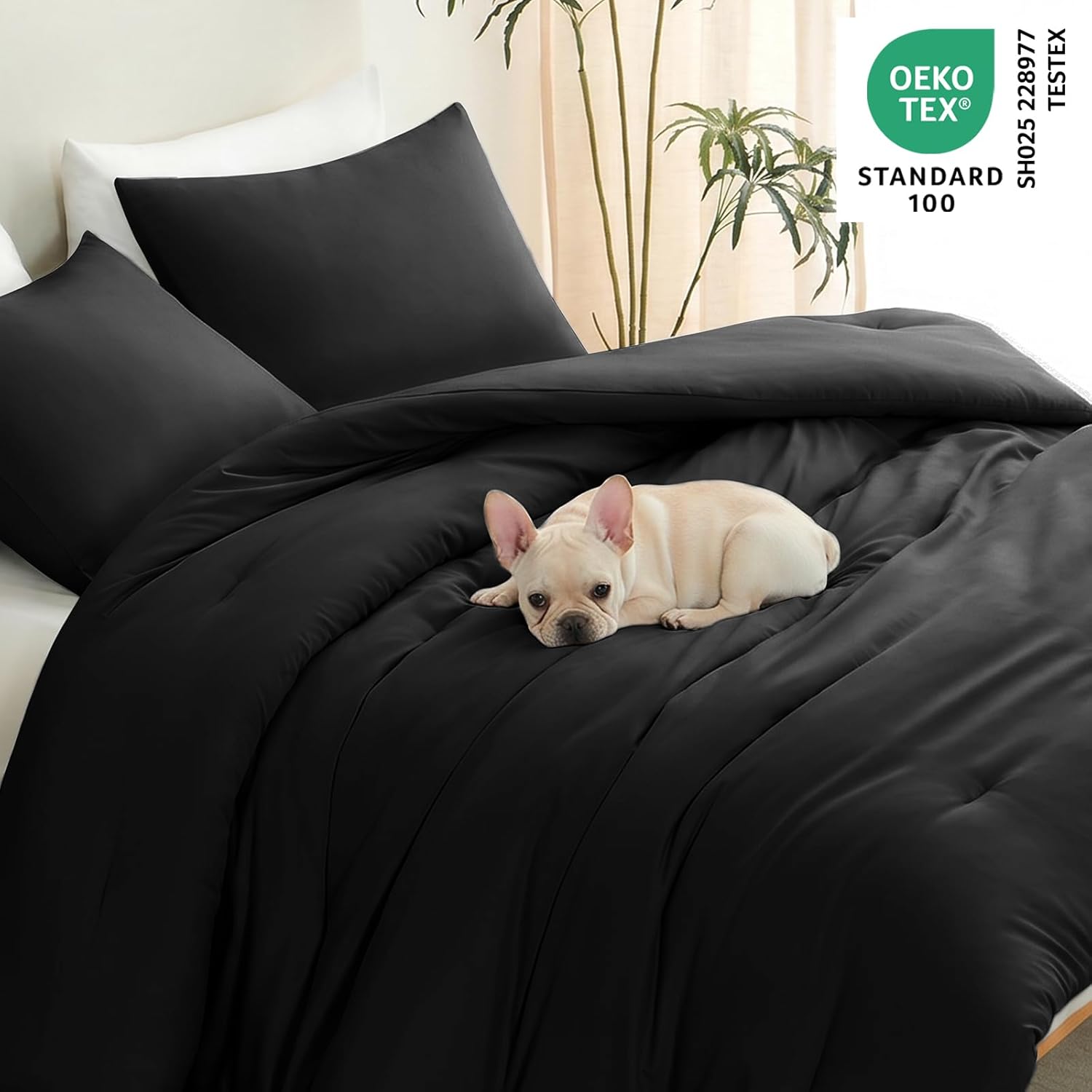 Detalle 2 de CozyLux Queen Comforter Set 88x88