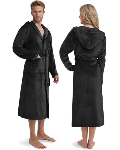 Detalle de Twinzen Robe de Chambre polaire avec capuche