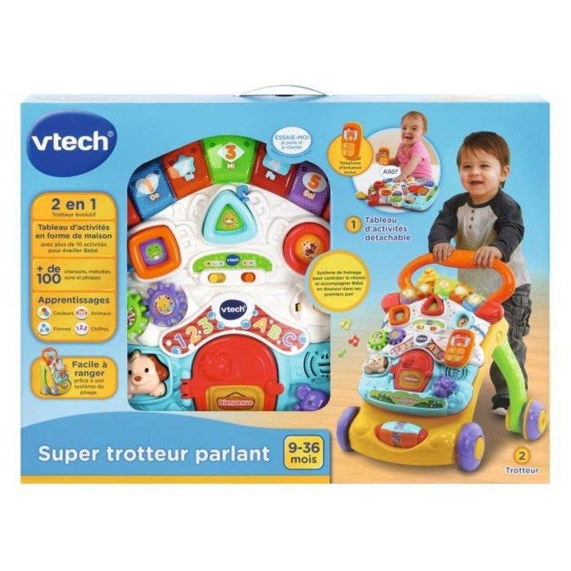 Thumbnail 1 de Andador Infantil VTech Super Talking 2 En 1 Con Panel De Actividades Multicolor