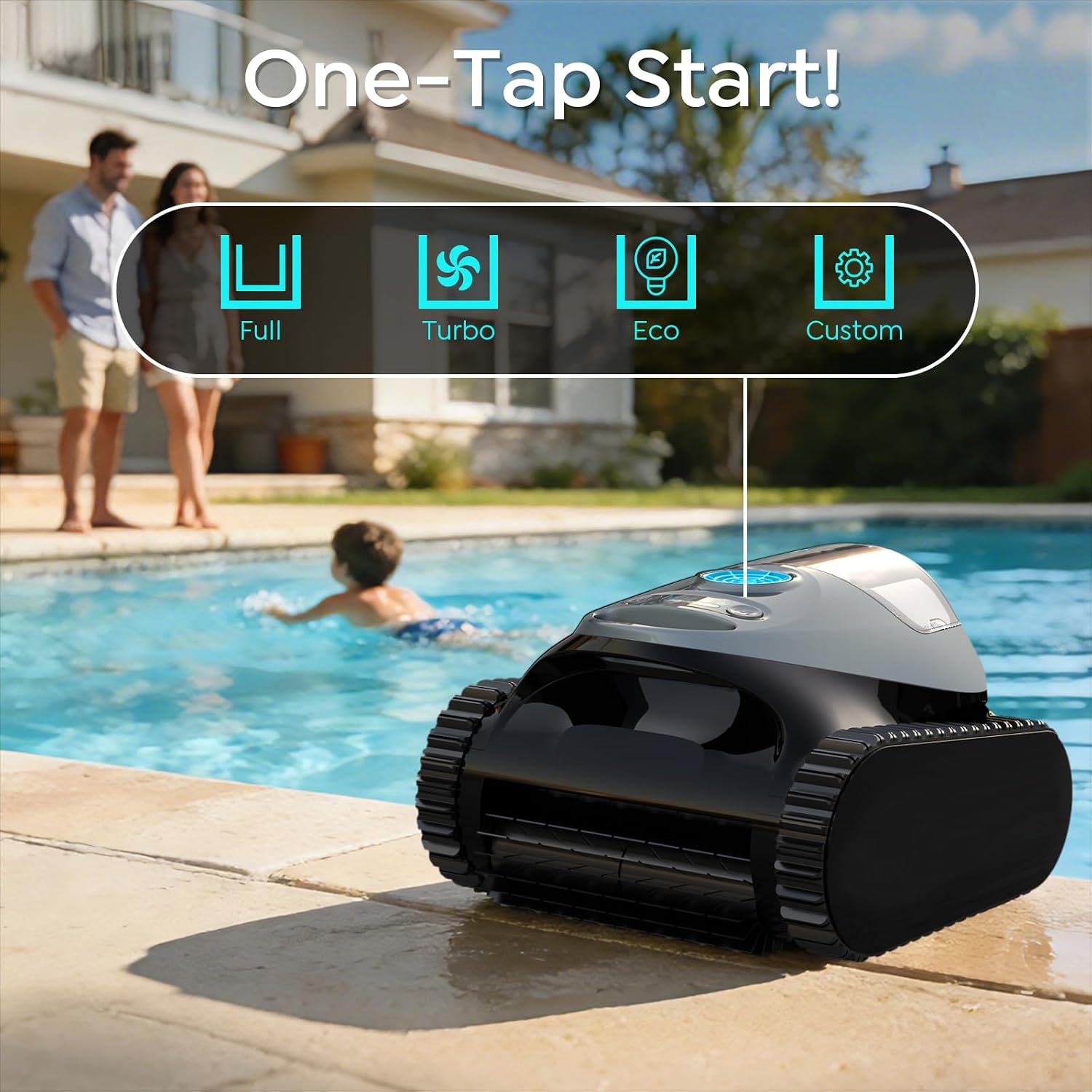 Detalle de BRINBO Robotic Pool Cleaner C1