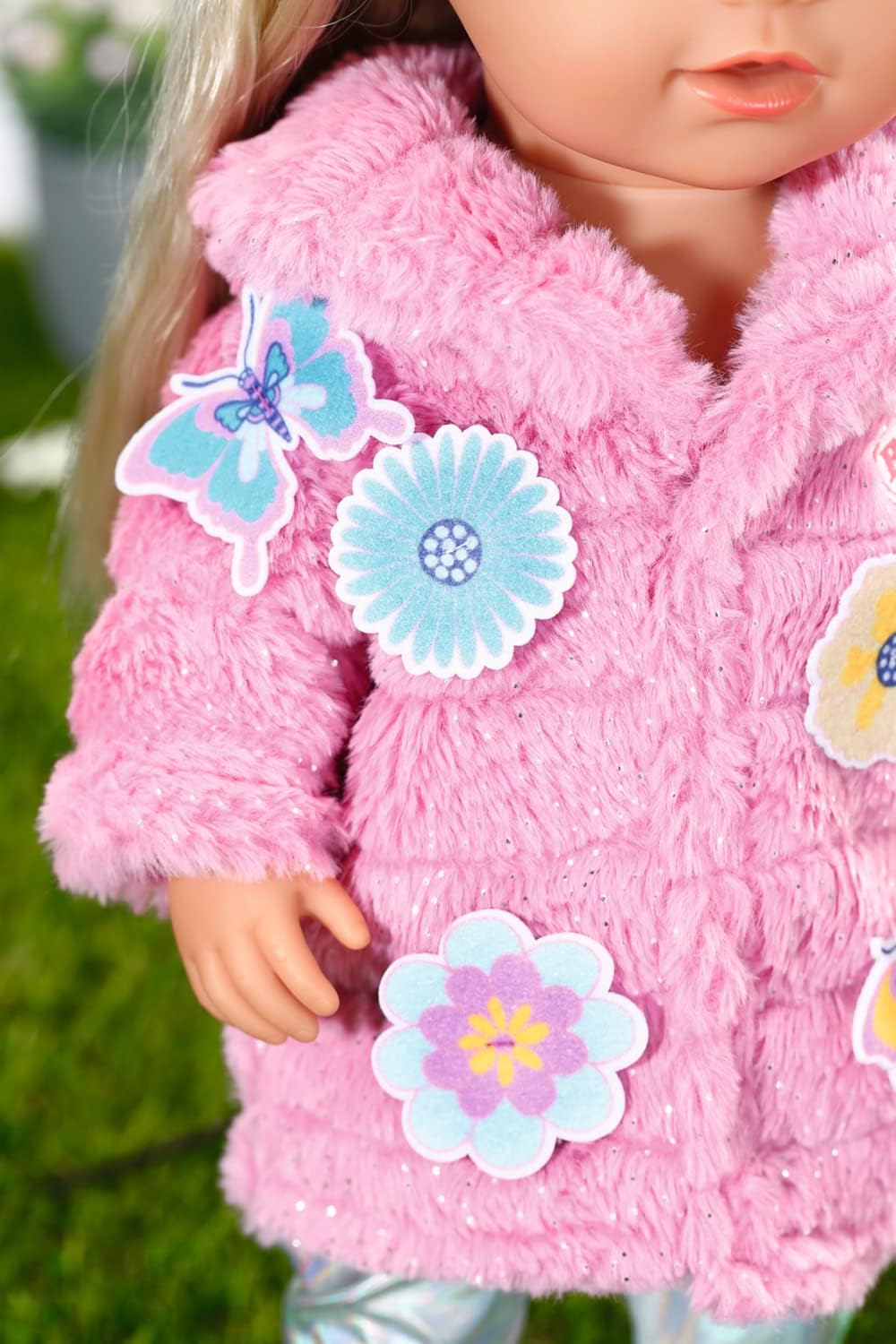 Thumbnail 1 de BABY born Flauschmantel Outfit mit Jacke, Leggings und Mütze für 43 cm Puppen – 833834