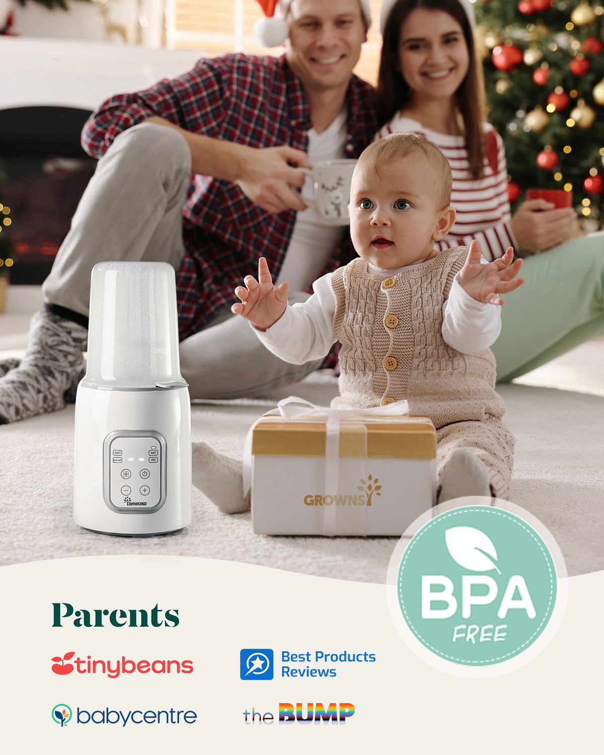 Thumbnail 5 de Grownsy 8-in-1 Baby Bottle Warmer ⏲