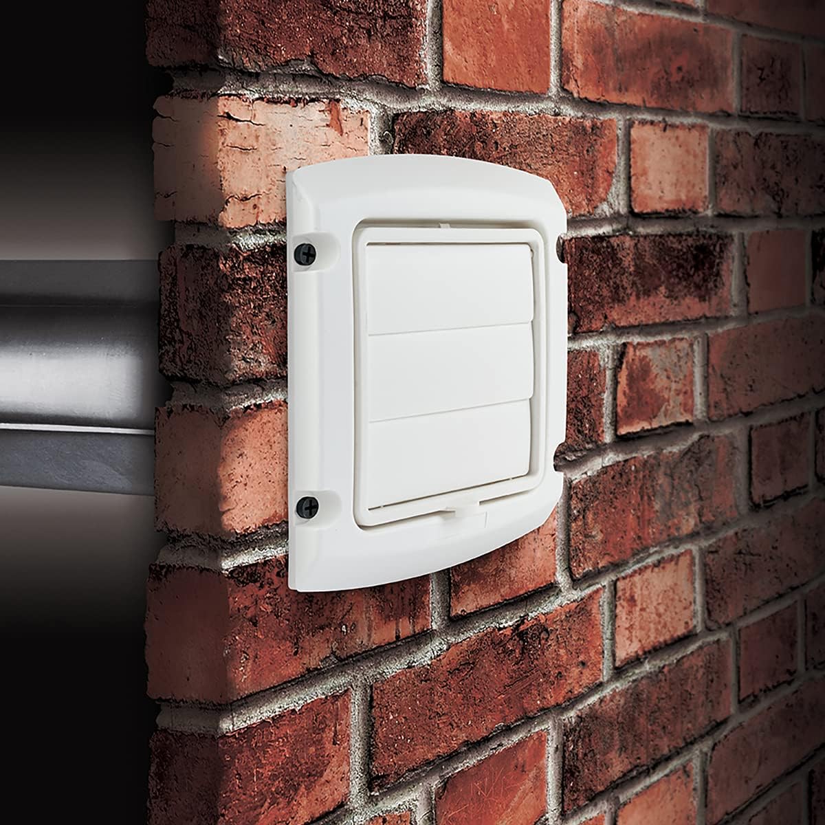 Detalle 2 de Dundas Jafine BHLH4WZW EzAccess Exhaust Hood, 4-Inch White Plastic