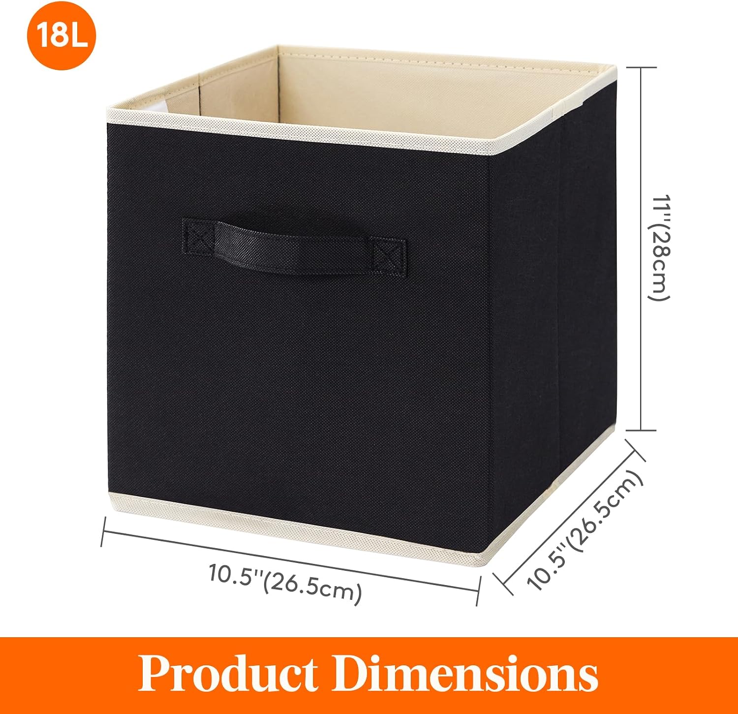 Thumbnail 4 de Lifewit 11" Fabric Storage Cube 12-Pack