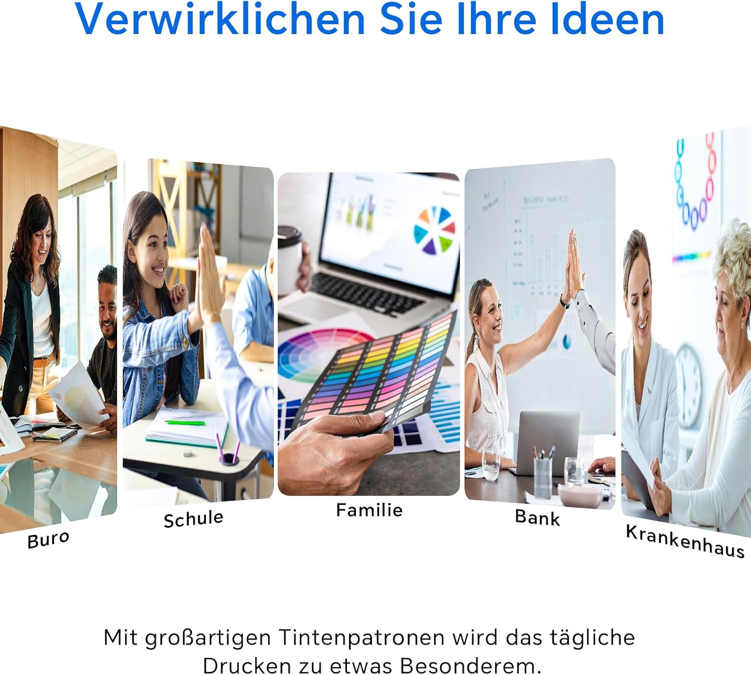 Thumbnail 5 de Cebhink HP 302 XL Schwarz Druckerpatronen