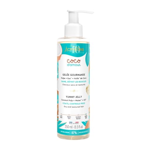 Detalle de ACTIVILONG Gelée Gourmande Coco D'Amour – Sans Rinçage, Boucles Définies et Frisottis maîtrisés (250 ml)