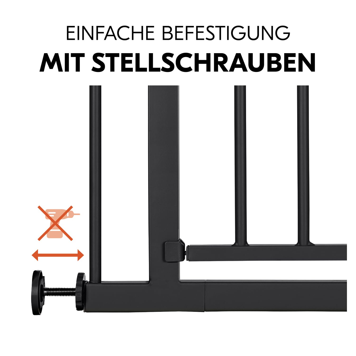 Thumbnail 4 de hauck Open N Stop 2 Treppenschutzgitter 96–101 cm 🚪