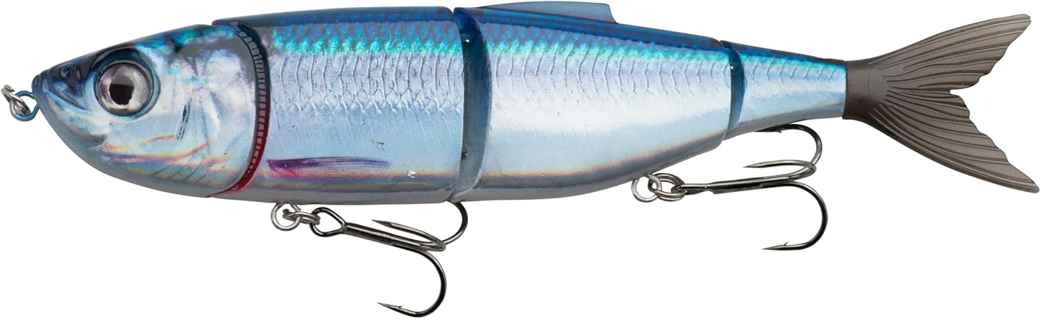 Detalle de Savage Gear 4Play V2 Swim N Jerk - Aringa swimbait 3D realistica, azione super S-Curve e affondamento lento