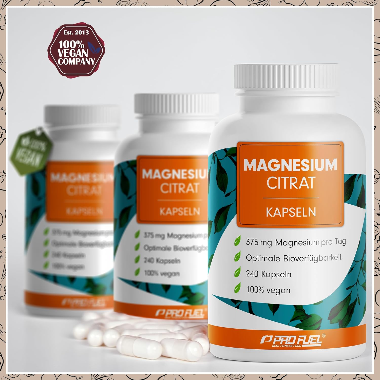 Thumbnail 3 de Magnesiumcitrat Kapseln 375 mg hochdosiert