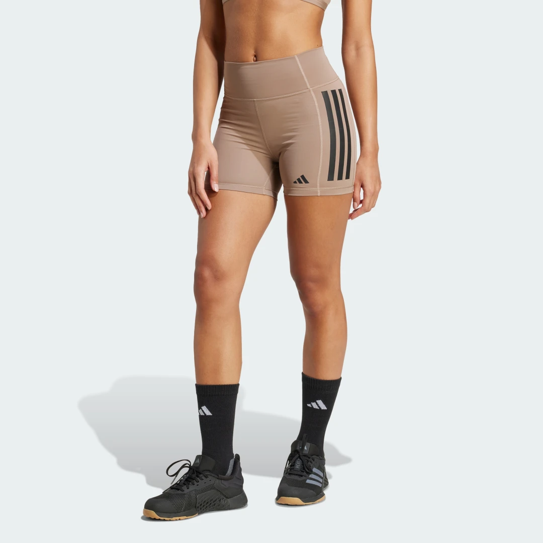 Detalle de Mallas cortas Optimé 3 bandas 1/4 de Adidas