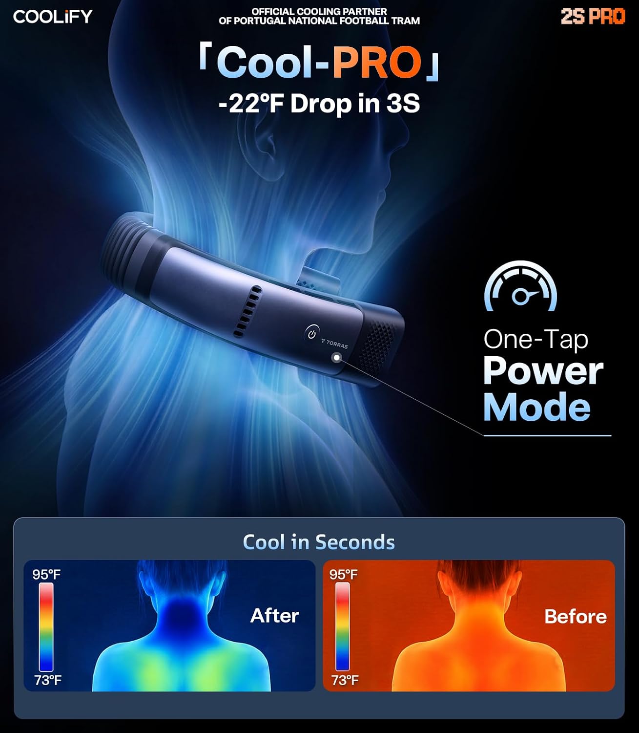 Thumbnail 2 de TORRAS Coolify 2026 2S PRO Neck Air Conditioner