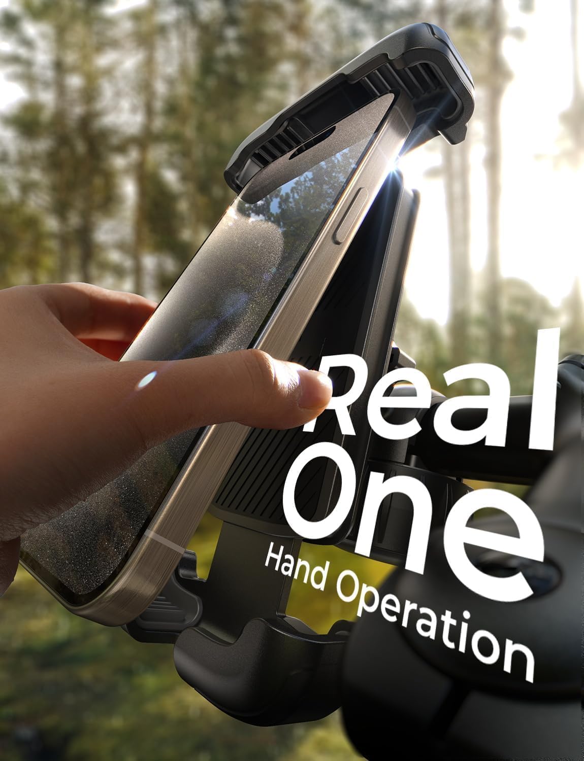 Detalle 2 de LISEN Bike Phone Holder for Bicycle Handlebar