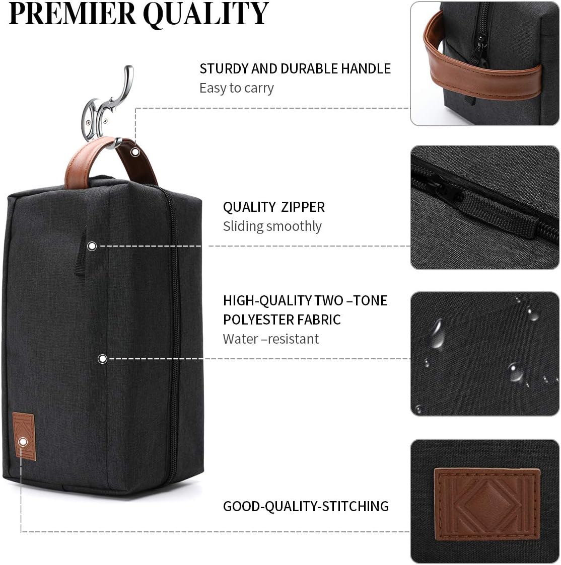 Detalle 2 de KK Water Hanging Toiletry Bag 26 cm