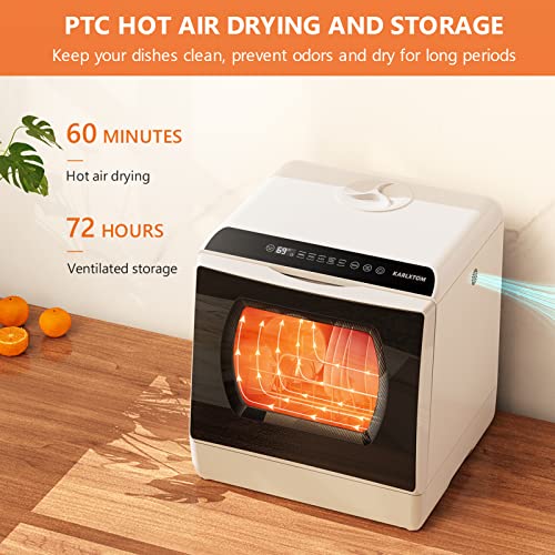Thumbnail 6 de Karlxtom Table Top Dishwasher 6 Programs: Compact Power for Small Households