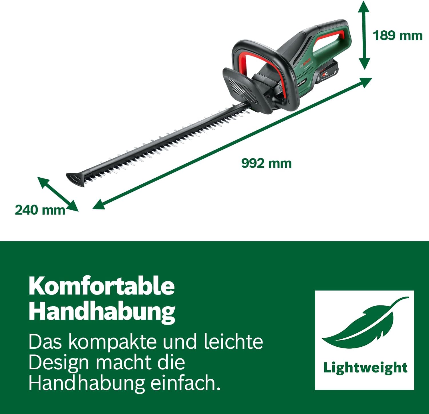 Thumbnail 5 de Bosch UniversalHedgeCut 18V-50 Heckenschere