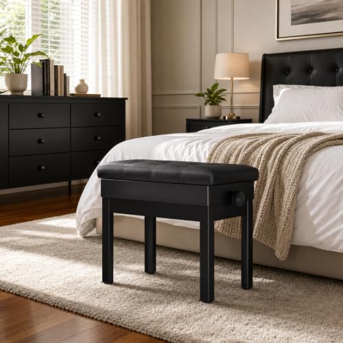 Thumbnail 6 de MAMIZO Sgabello Pianoforte Regolabile in Altezza 56x33x58 CM – Comfort e Versatilità