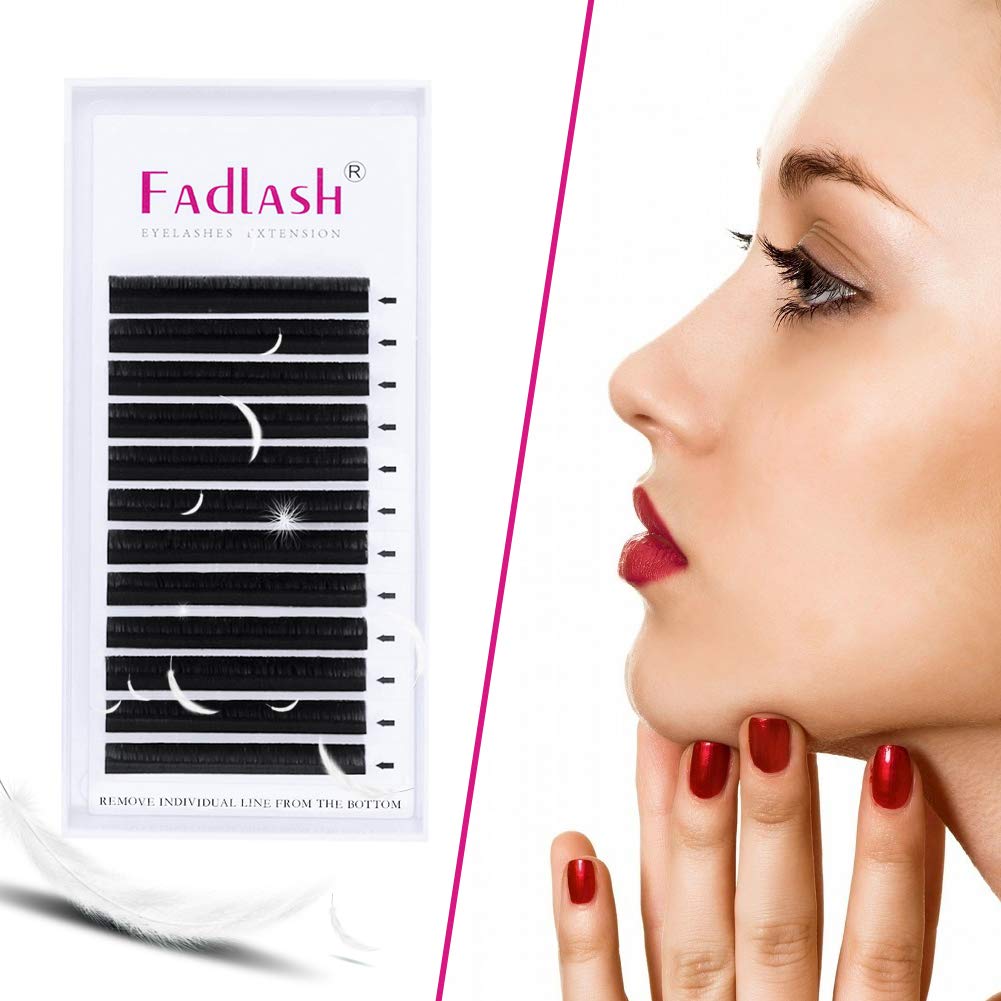 Thumbnail 6 de FADLASH Selbstfächernde Easy Fan Lashes Volumen 12 Reihen (0,05 mm, 14 mm) für Wimpernverlängerung