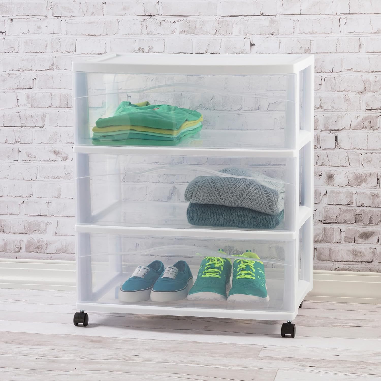 Detalle 2 de Sterilite 3-Drawer Storage Cart