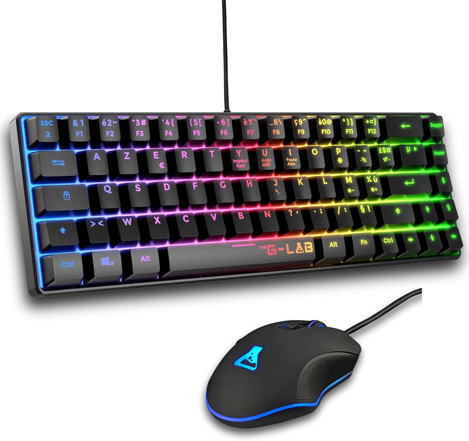 Detalle de The G-Lab Combo Hydrogen clavier 60%