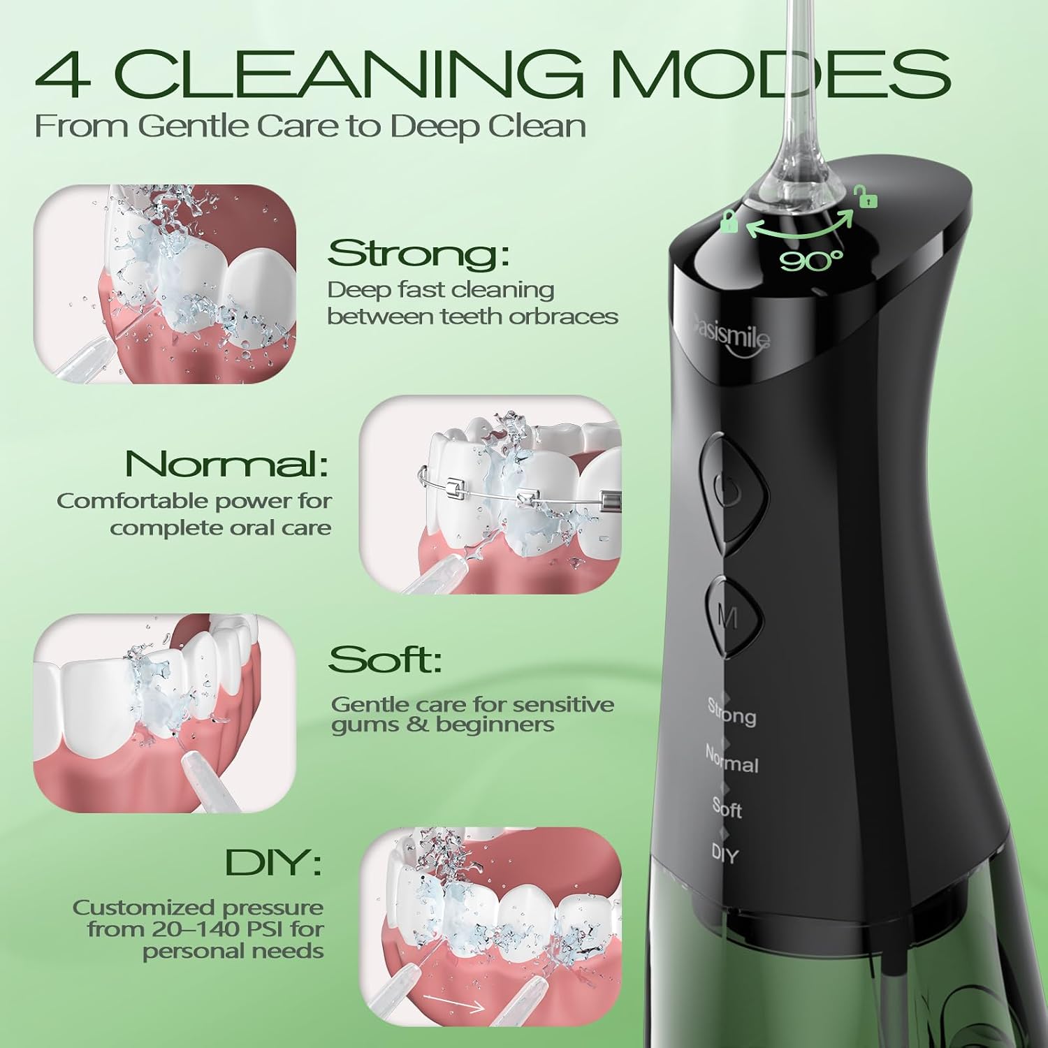 Detalle 2 de OasiSmile Water Flosser, 350 mL