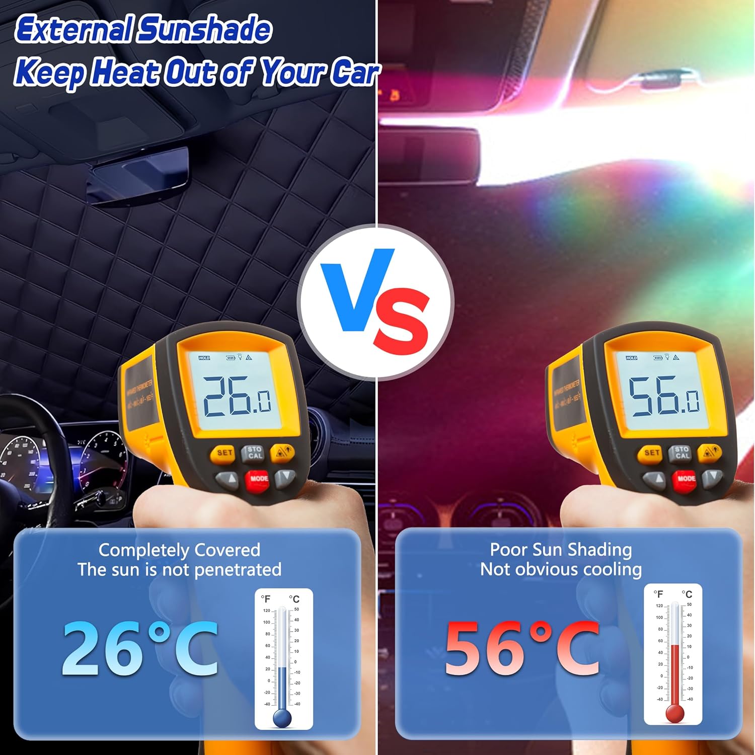 Detalle de Car Windshield Cover Frost and Snow Protector