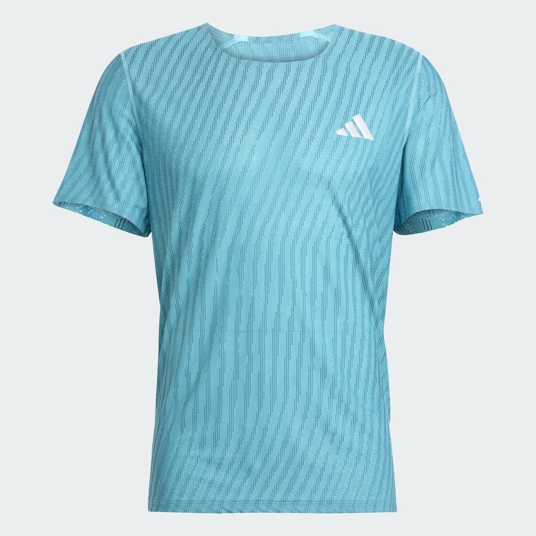 Detalle 2 de Camiseta Adi365 Running CLIMACOOL+ de Adidas — versión turquesa