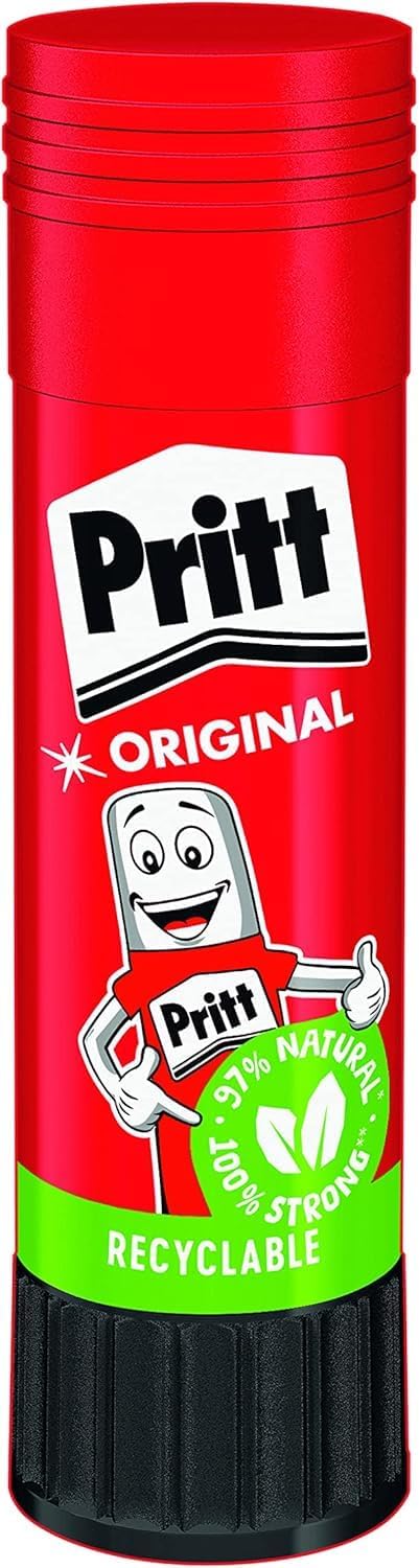 Detalle de Pritt Penna adesiva 4x22 g: sicura per bambini, ideale per scuola e artigianato