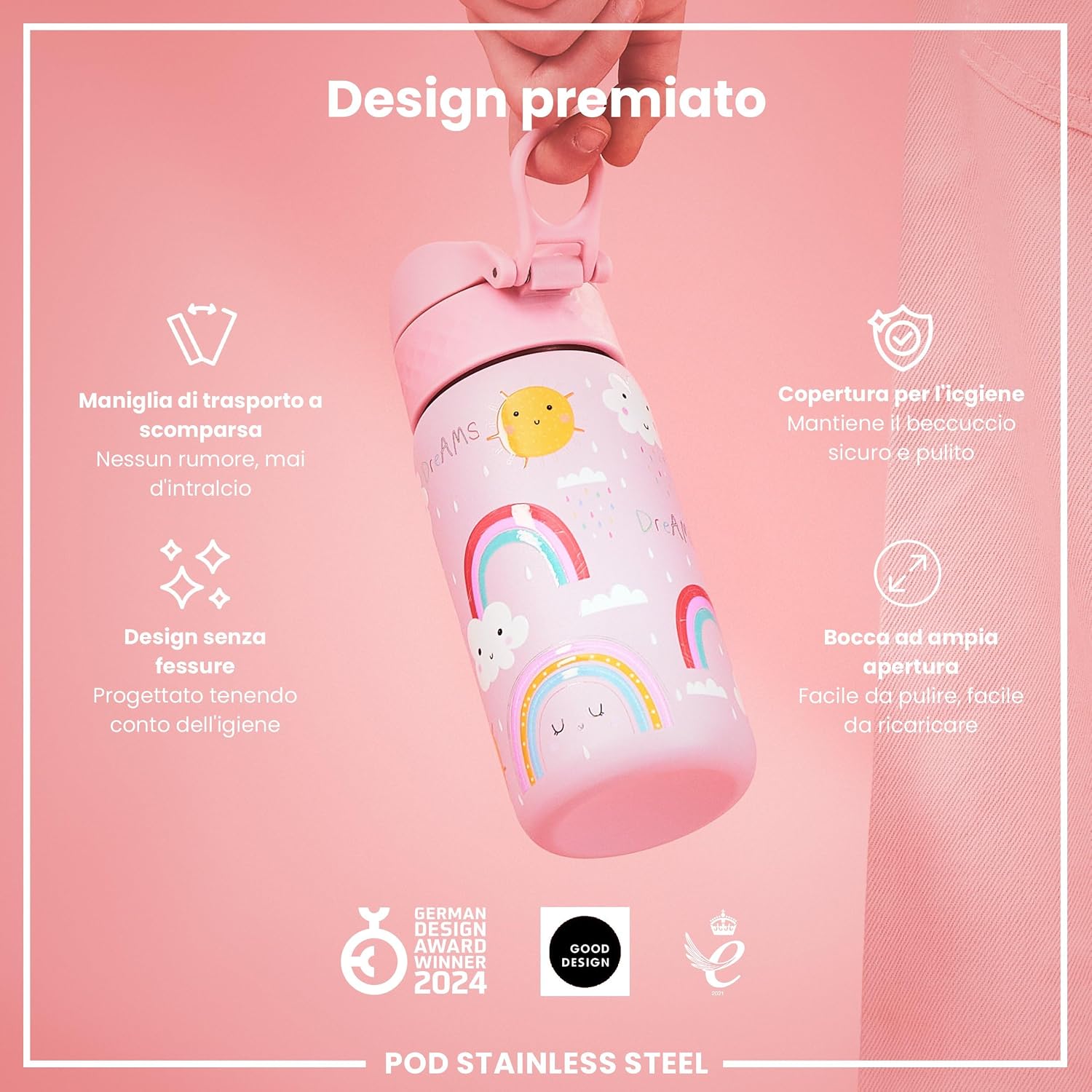 Thumbnail 5 de Ion8 Borraccia 400ml per bambini 🚰