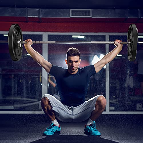 Thumbnail 5 de RitFit Olympic Rubber Grip Plate 45 LB 🏋