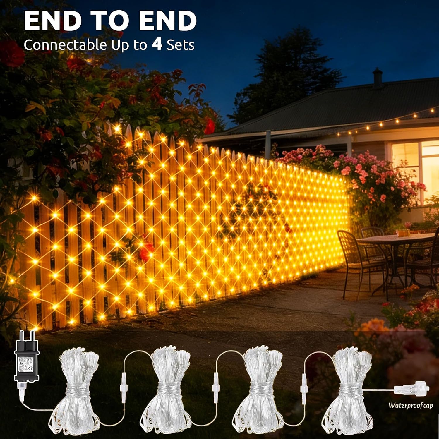 Detalle 1 de Cozymeow 2 Rete luminosa 200 LED
