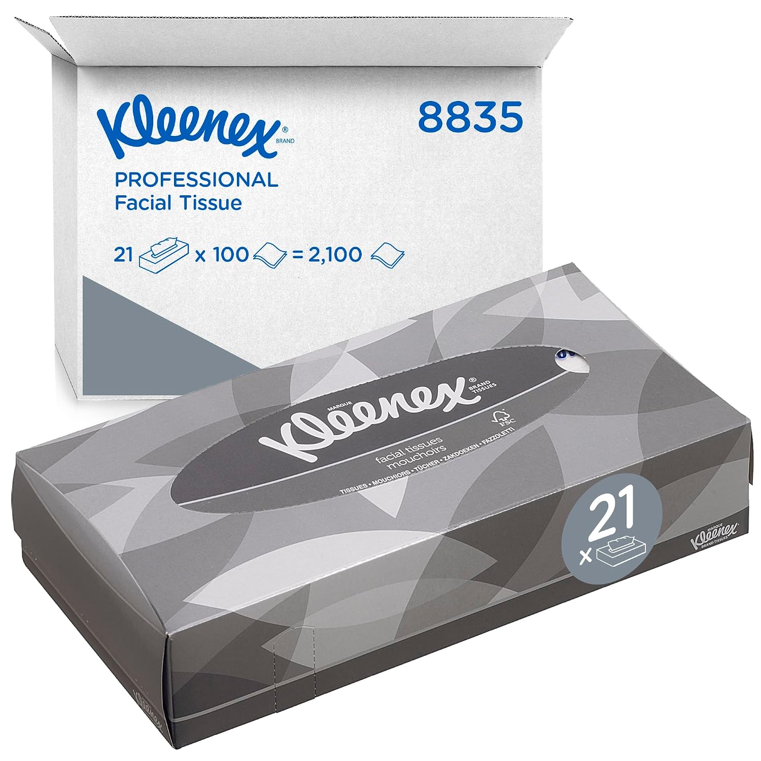 Thumbnail 6 de Kleenex Fazzoletti Viso 8815 4.000 veline 🧻