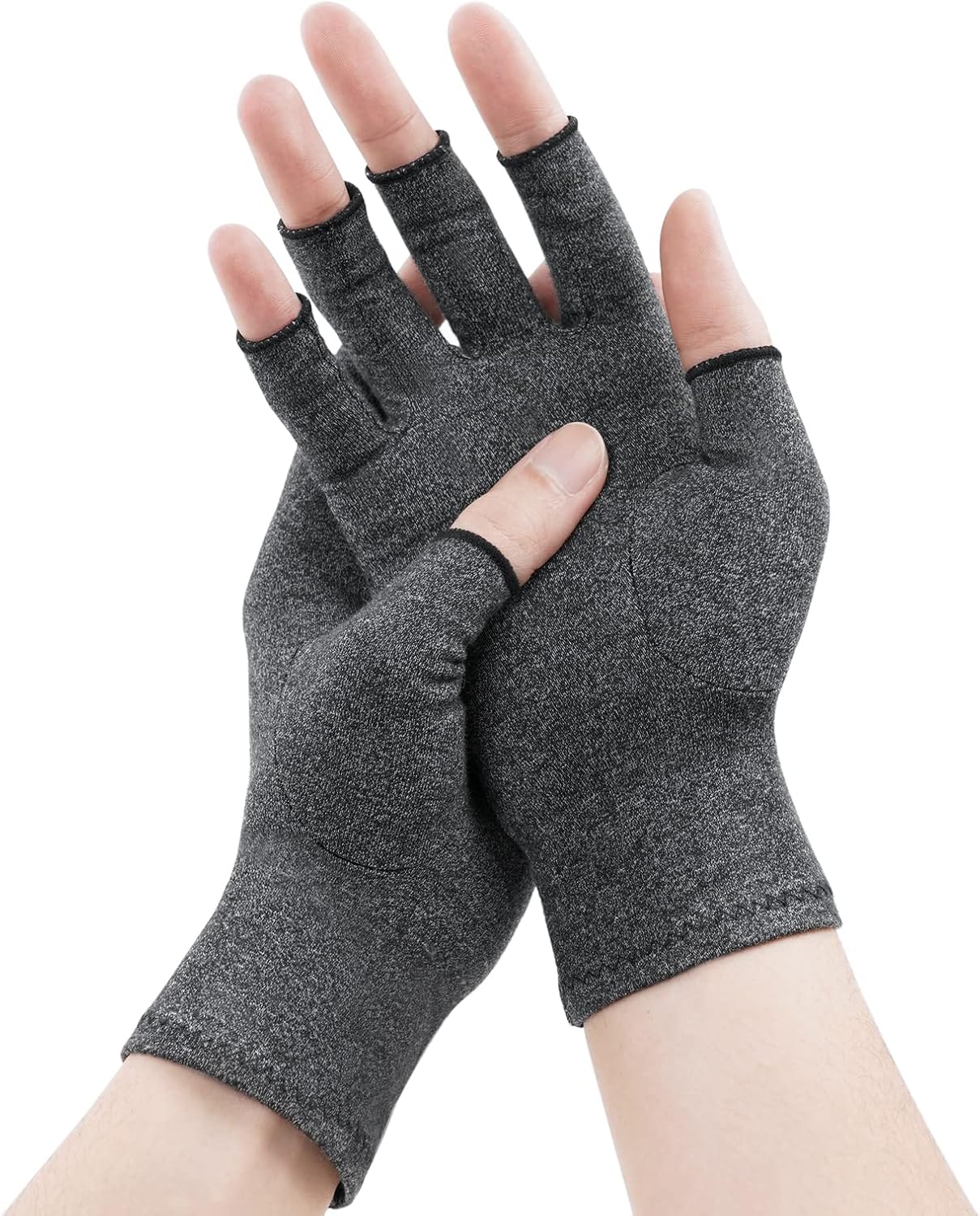 Detalle de ACWOO Guantes de Artritis sin dedos L
