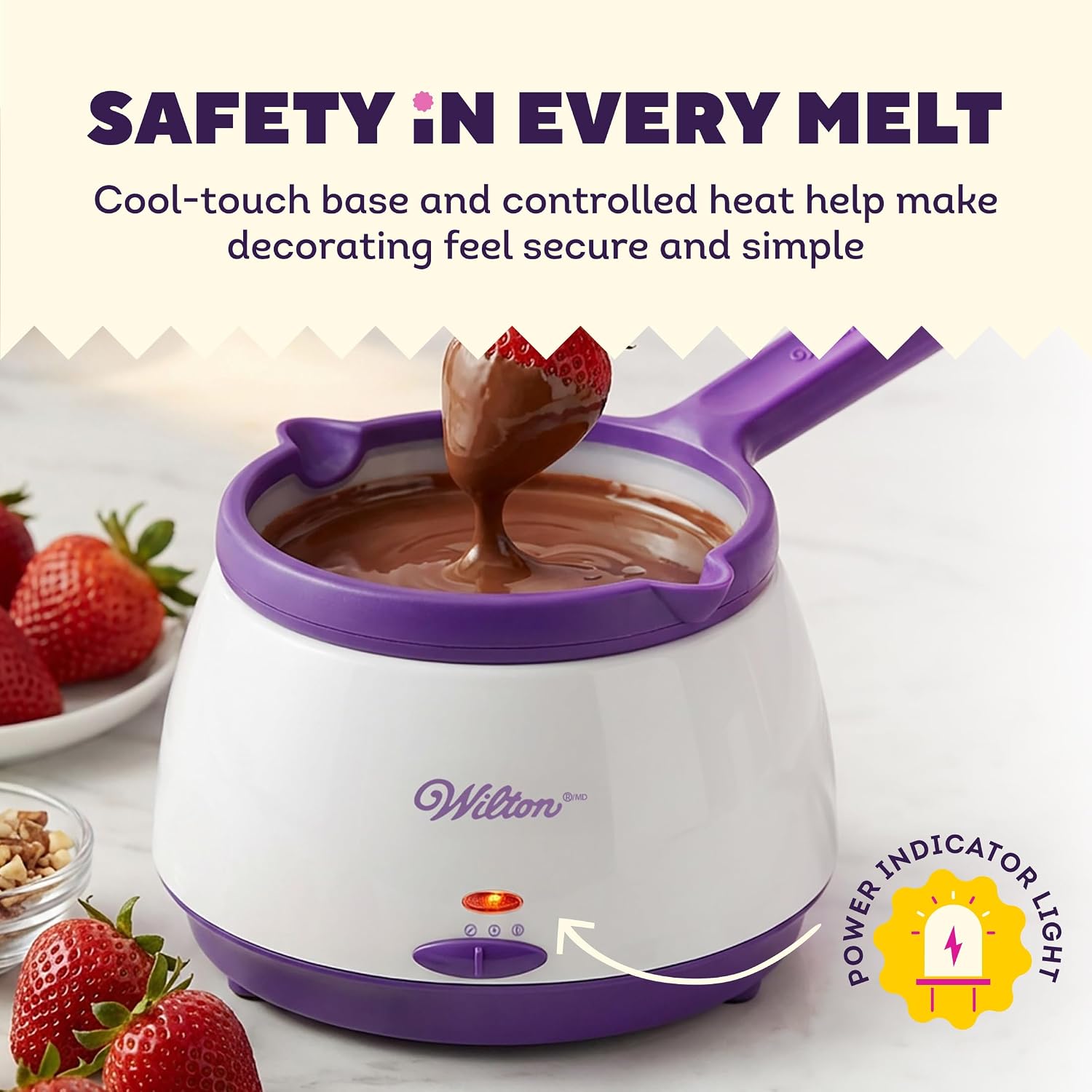 Detalle de Wilton Candy Melts Melting Pot 2.5-cup 🍫