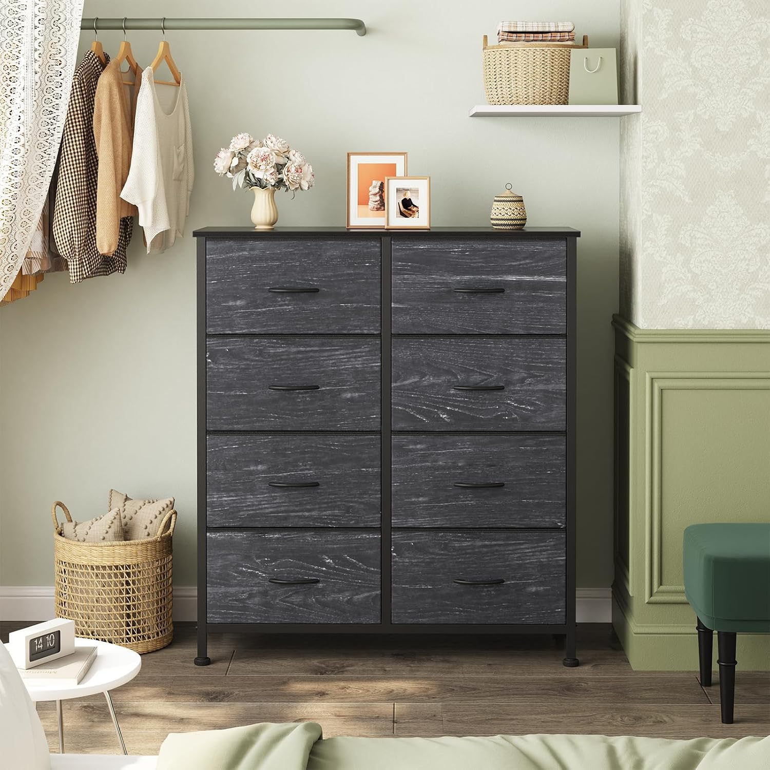 Detalle 2 de Sweetcrispy 8-Drawer Fabric Dresser