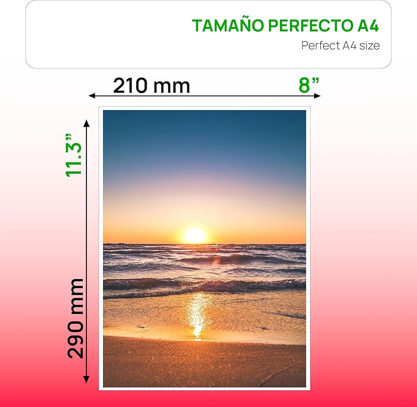 Thumbnail 5 de OFITURIA Papel Fotográfico A4 240 g/m² 📷